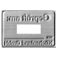 Piastra di ricambio per timbro Trodat 5480