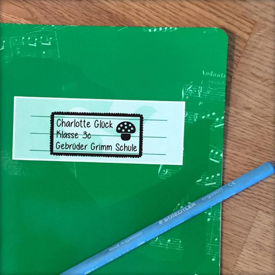 Timbro in legno Biscotto della Fortuna