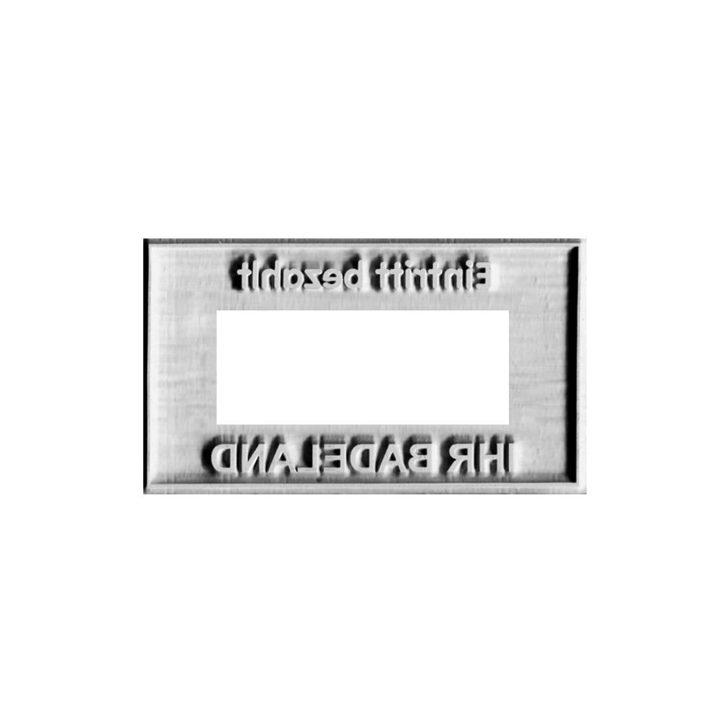 Piastra per timbro Colop Classic Line Datario 2160 Piastra per timbro Colop Classic Line Datario 2160