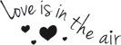 Timbro in legno Love is in the air Anteprima Timbro in legno Love is in the air Anteprima