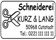 Plaque de timbre Colop Classic 2800 - Aperçu