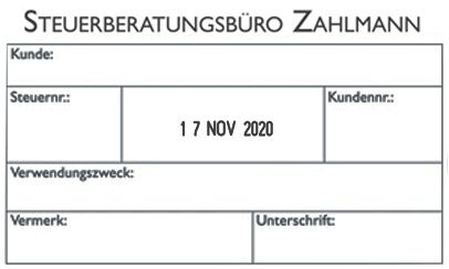 Trodat Professional 54120 ist ein individuelles Stempeldesign, das sich durch seine hohe Qualität und Langlebigkeit auszeichnet.