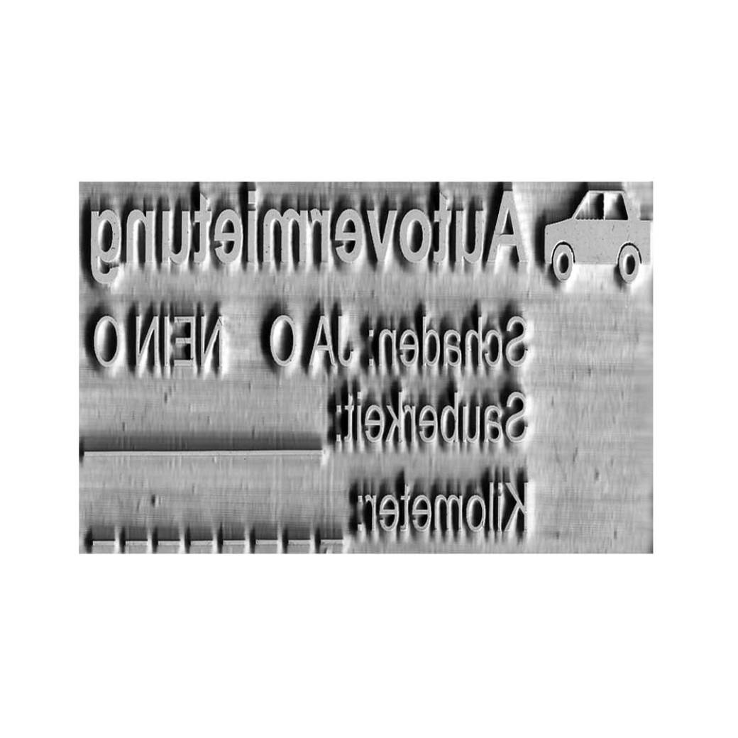 Piastra per timbro Colop Classic 2600 Piastra per timbro Colop Classic 2600