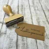 Tampon en bois "Personne préférée" Tampon en bois "Personne préférée"