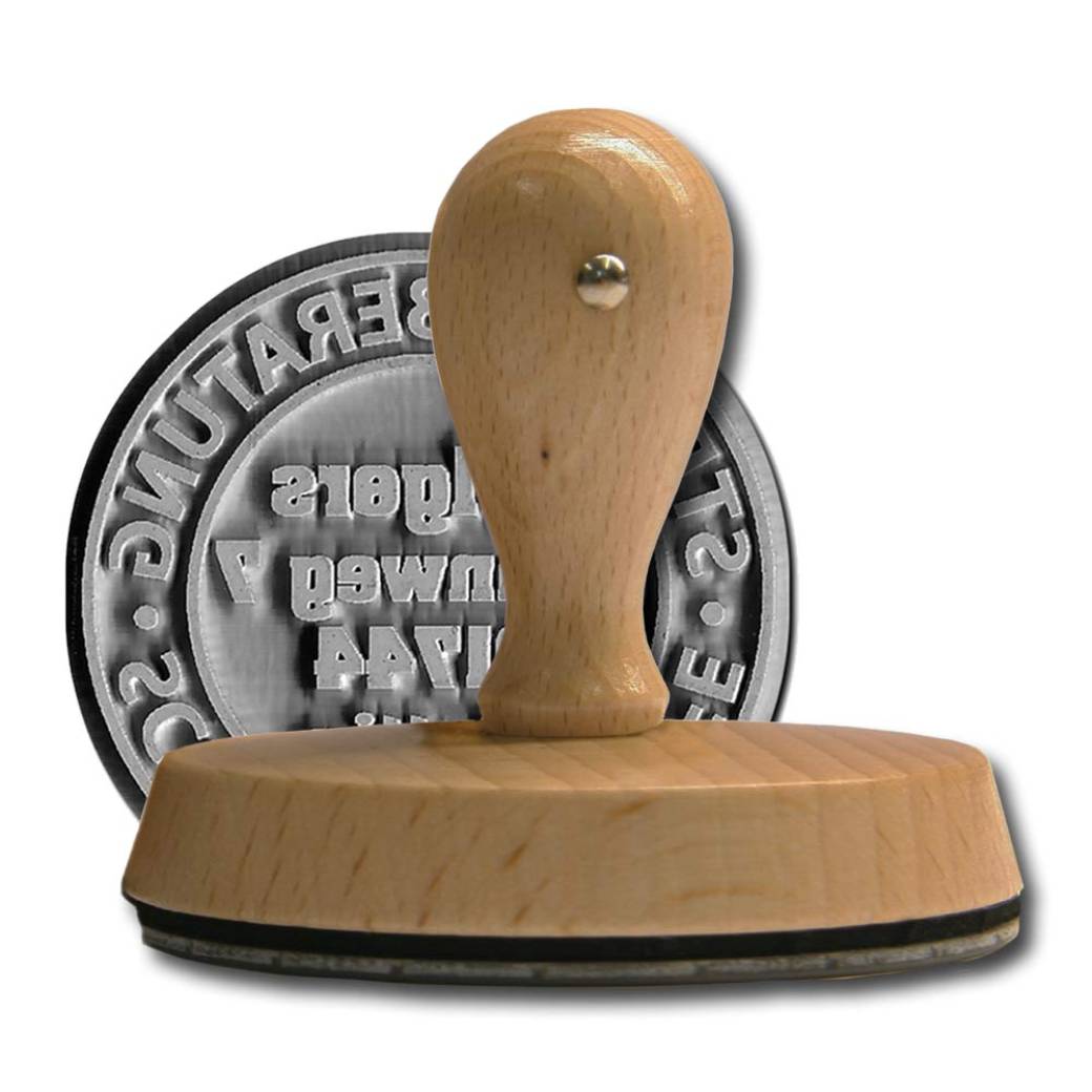 Tampon en bois rond d-100 mm