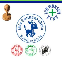 Holzstempel mit der Bezeichnung d-3, Durchmesser 0 mm.