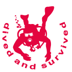 Colop Pocket Stempel R 40 in runder Form mit Muster