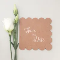 Holzstempel für "Save the Date" nummeriert mit 5.