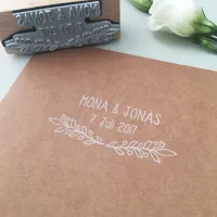 Tampon en bois - Gadroons Tampon en bois - Gadroons