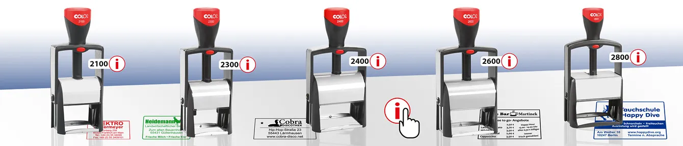 Bannière Colop Classic Line Aperçu