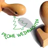 Weihnachtsmotivstempel