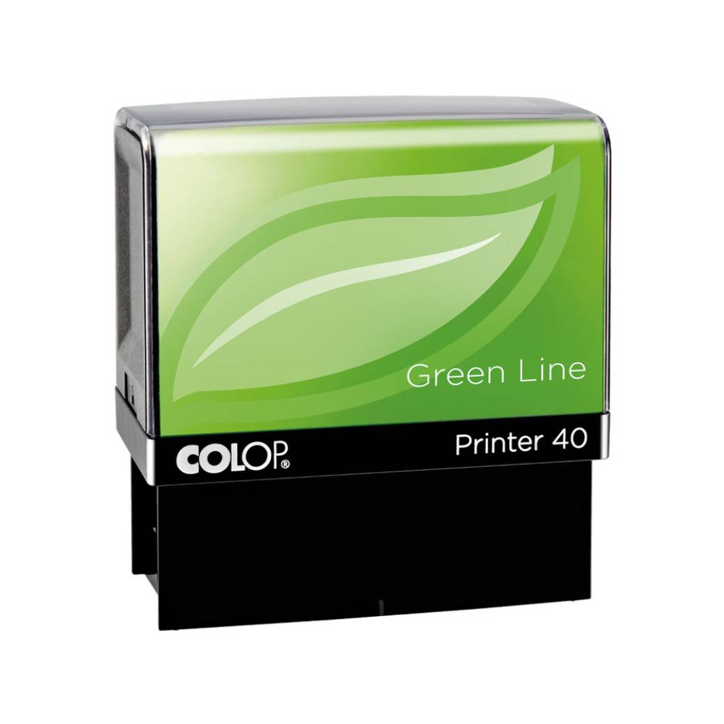 Colop Printer 40 in der grünen Ausführung