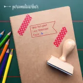 Tampons en bois Drapeaux