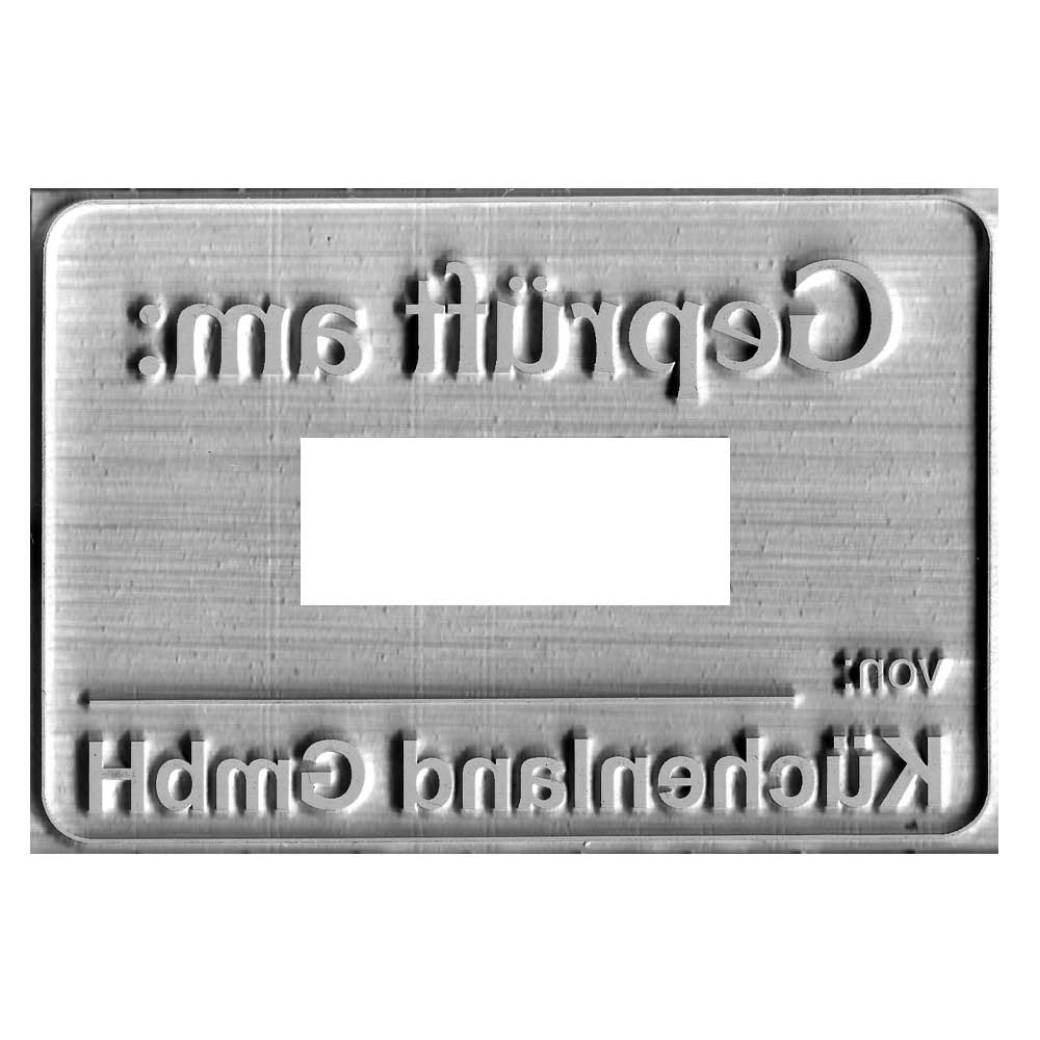 Piastra di ricambio per timbro Trodat 5480