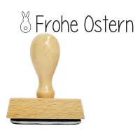 Osterstempel aus Holz