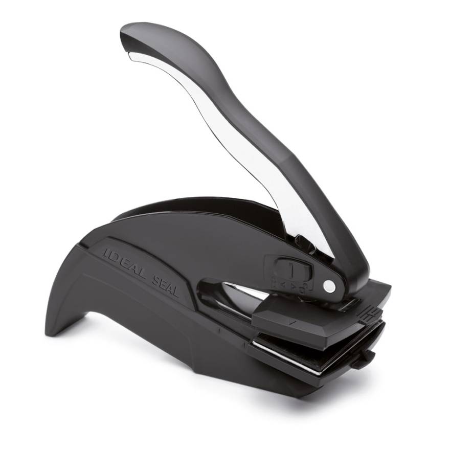 Pince à embosser noire - schwarz