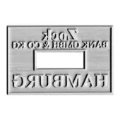 Plaque de tampon Trodat Dater 4726