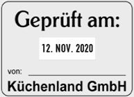 Stempelplatte Colop Classic Line Dater 2460 Vorschau Stempelplatte Colop Classic Line Dater 2460 - Vorschau