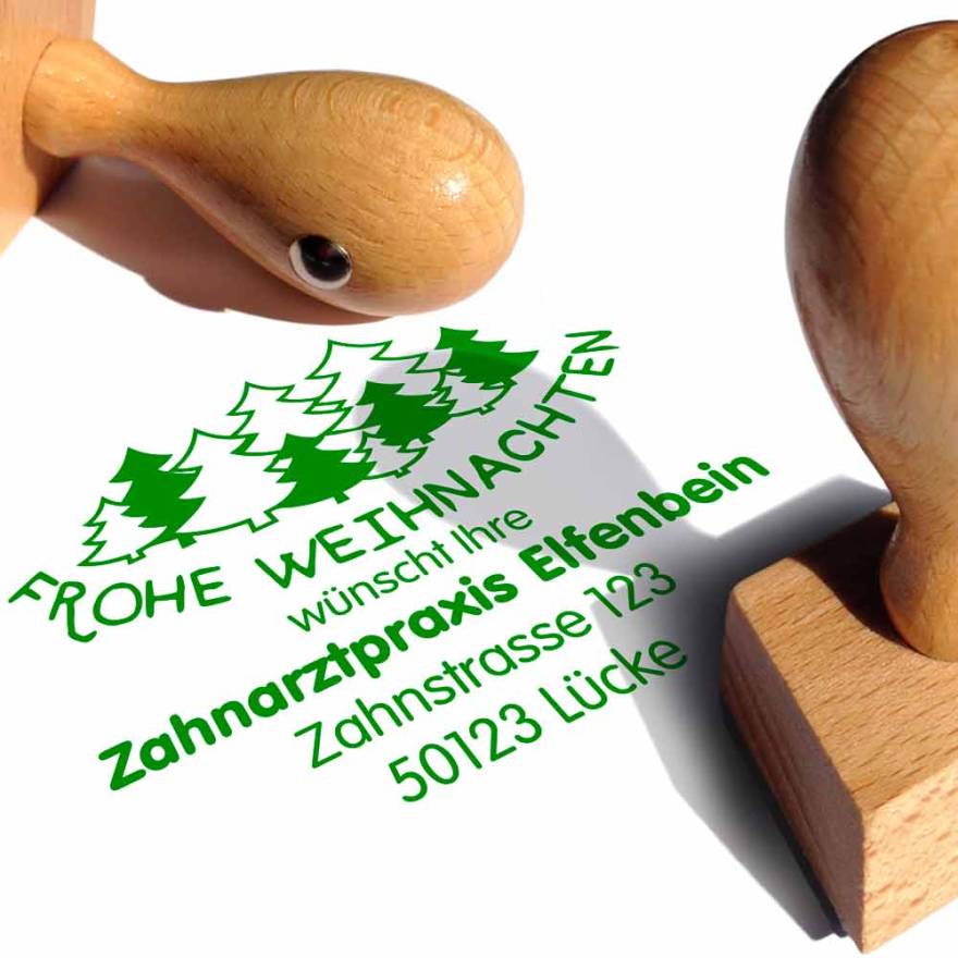 Stempel Frohe Weihnachten 113 - Modell 2 Stempel Frohe Weihnachten 113 - Modell 2