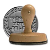 Tampon en bois rond d-90 mm