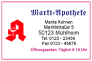 Farbige Stempel-Apotheke
