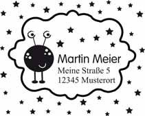 Vorschau auf einen Holzstempel zum Thema Schulanfang mit einem Alien-Design. Vorschau auf einen Holzstempel zum Thema Schulanfang mit einem Alien-Design.