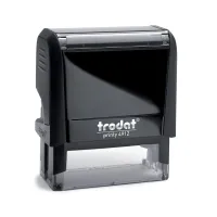 Trodat Printy 4912 ist ein Stempel, der sich durch seine hohe Qualität und Benutzerfreundlichkeit auszeichnet. Ideal für den täglichen Einsatz, bietet er eine f Trodat Printy 4912 ist ein Stempel, der sich durch seine hohe Qualität und Benutzerfreundlichkeit auszeichnet. Ideal für den täglichen Einsatz, bietet er eine f