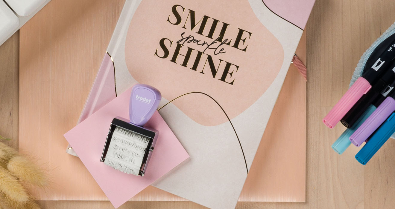 Bannière explicative Trodat Edy Mix