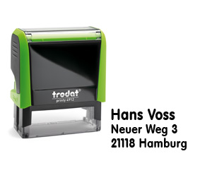 Timbro mittente Printy Line