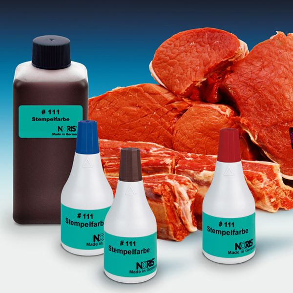 Inchiostro per timbri per carne